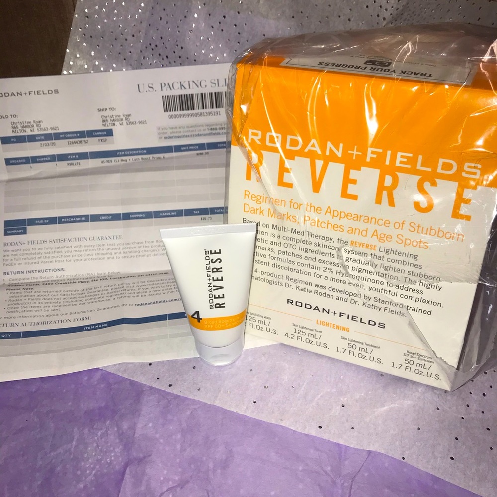 NWT Rodan +Fields REVERSE regimen bought for $195!